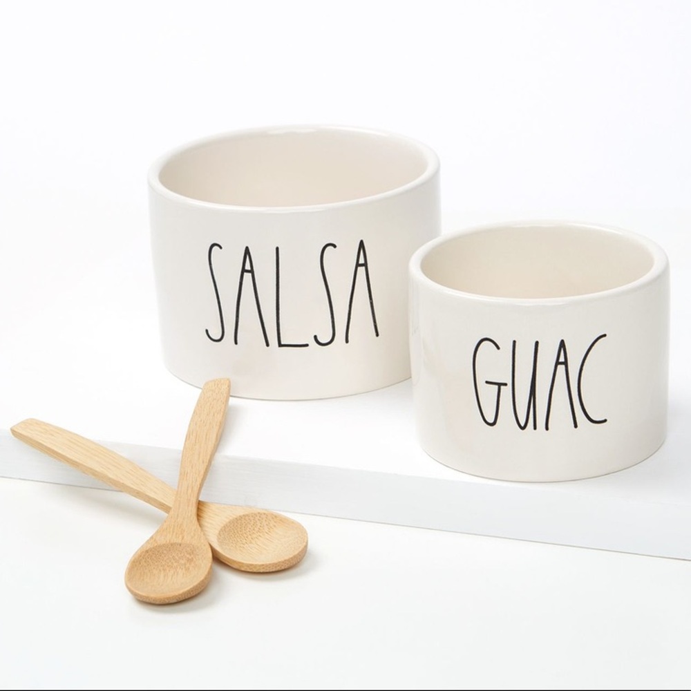 Rae Dunn Guac & Salsa Set